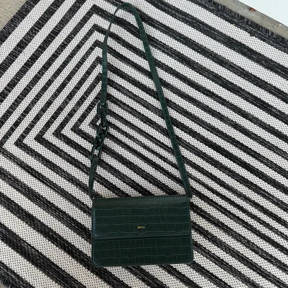 JW PEI Julia Chain Strap Detail Croc Embossed Purse - Picture 4 of 9